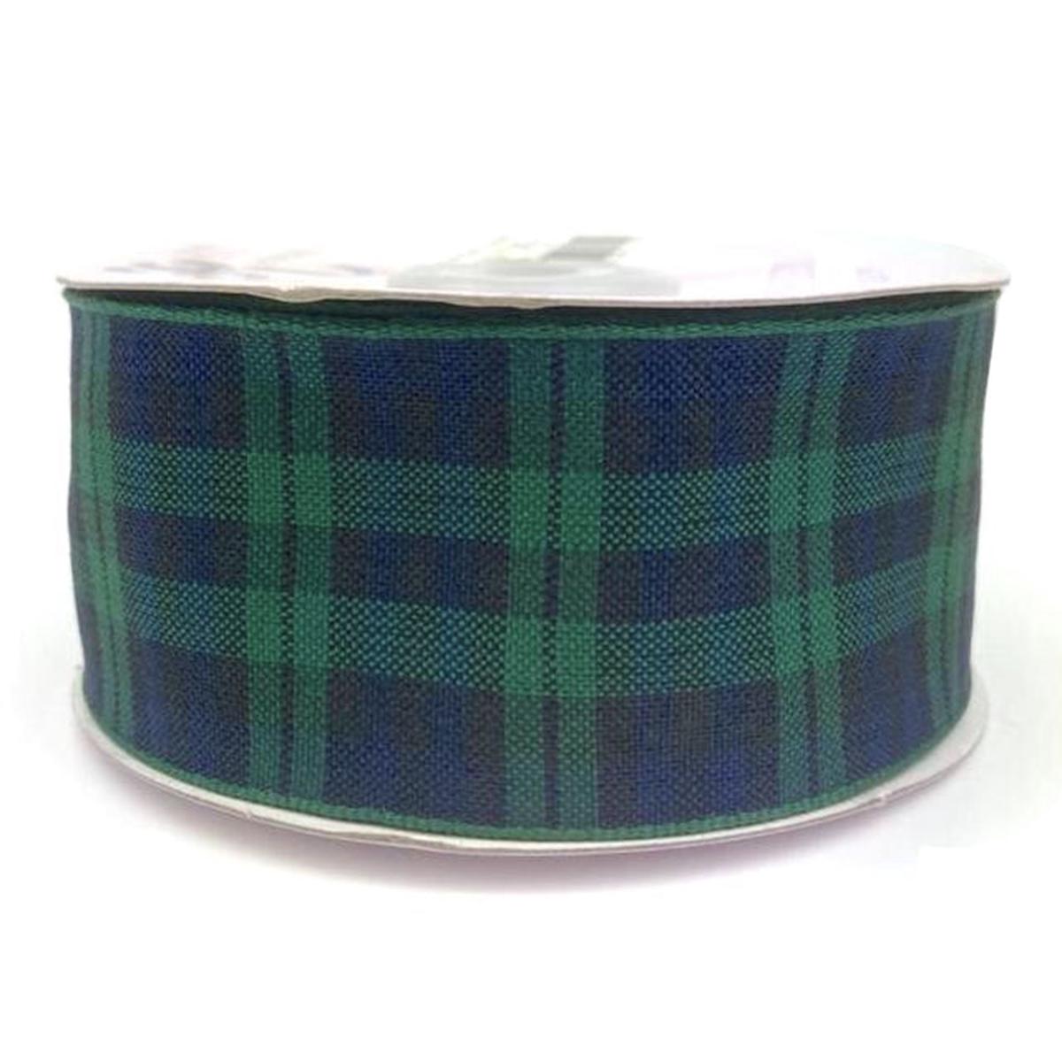 40mm x 20m Black Watch Tartan Ribbon Roll