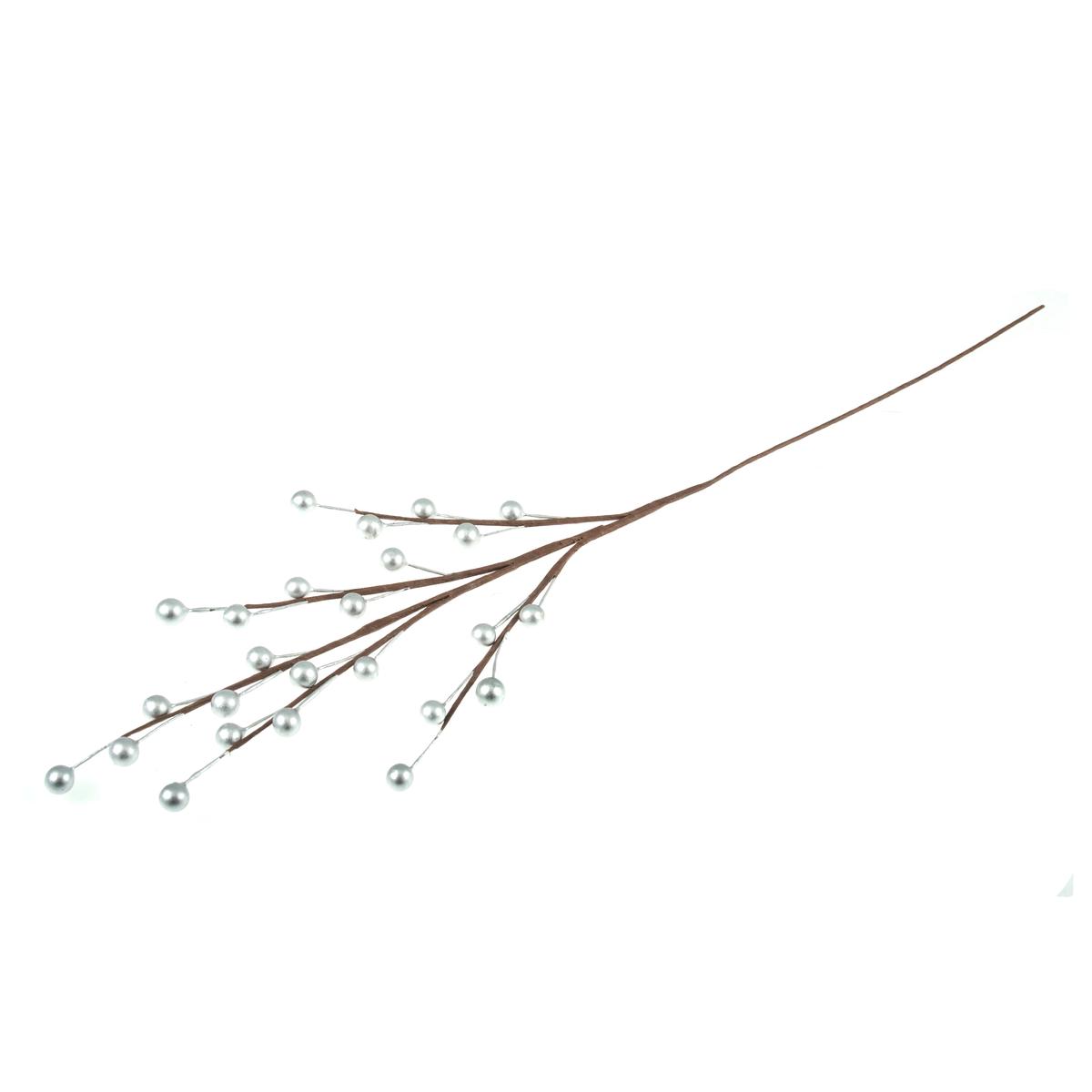 Berry Branch - Silver  -  0.8 x 10 x 42cm
