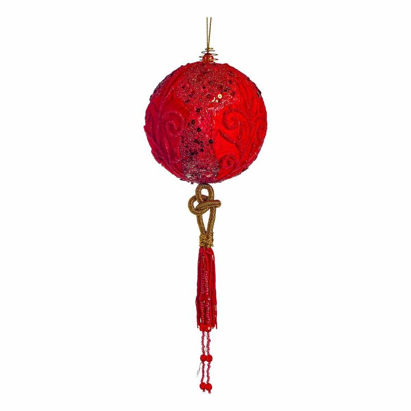 Christmas Ball Red 10x10x20 - Default Title
