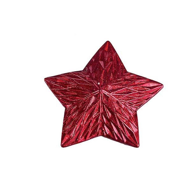Christmas Candle Star Red 12cm - Default Title