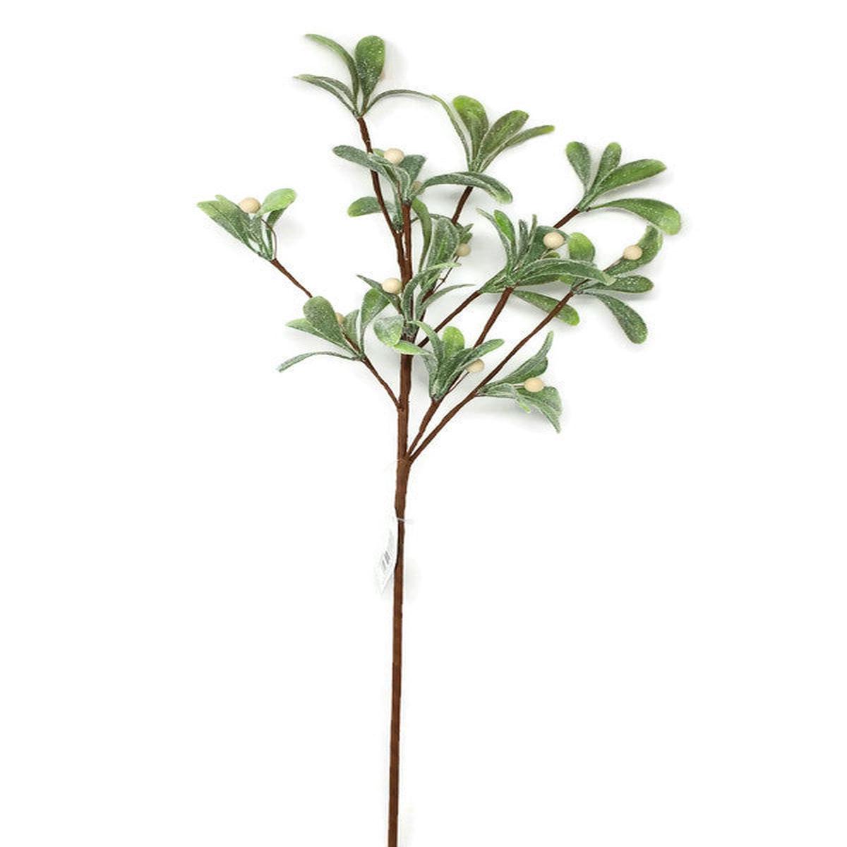 Frosted Mistletoe Pick x 56cm