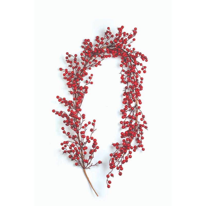 Garland with Berries 180cm