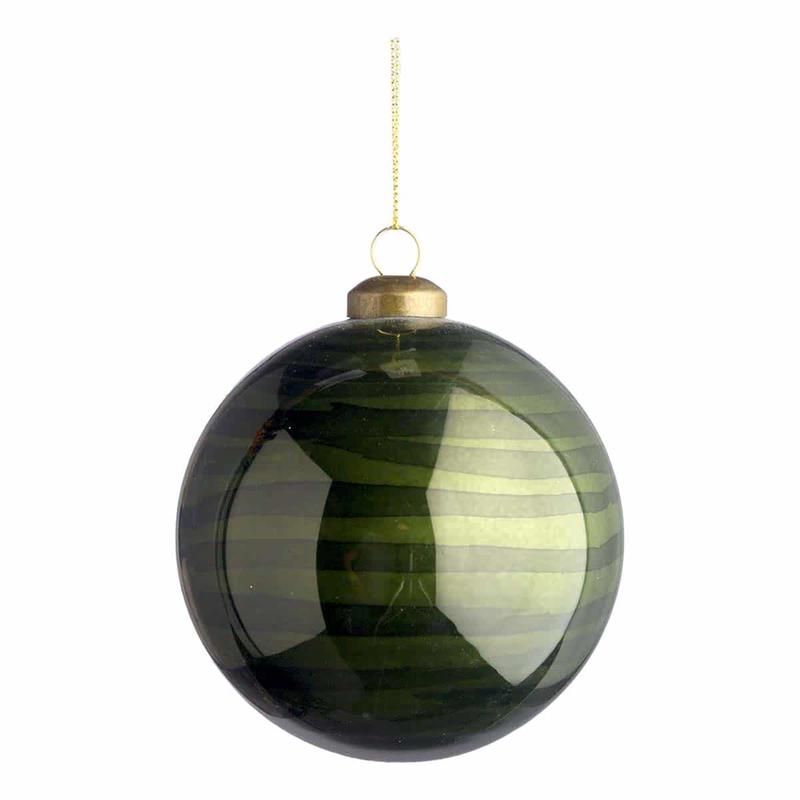 Green Glass Balls 10cm - Default Title