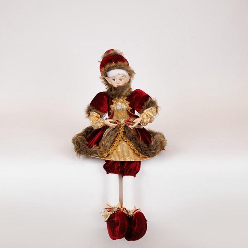 HARLEQUIN WITH BURGUNDY COSTUME 20x15x61 - Default Title