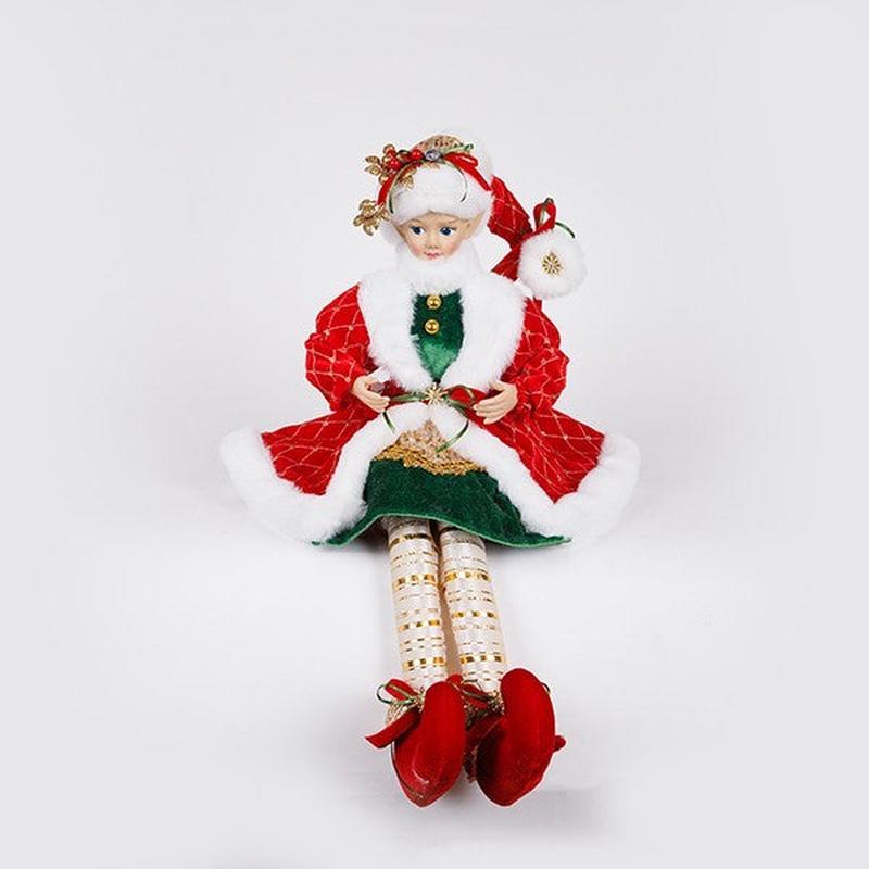 HARLEQUIN WITH RED CAPE AND GREEN COSTUME 15x8x53 - Default Title