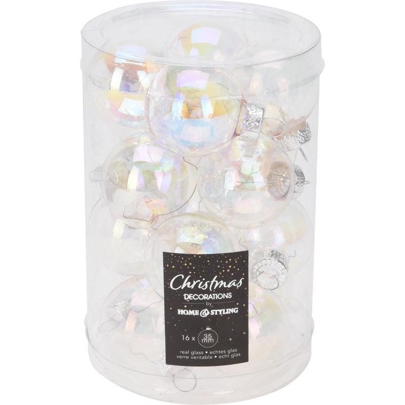 Iridescent Glass Ball 4cm S/16 - Default Title