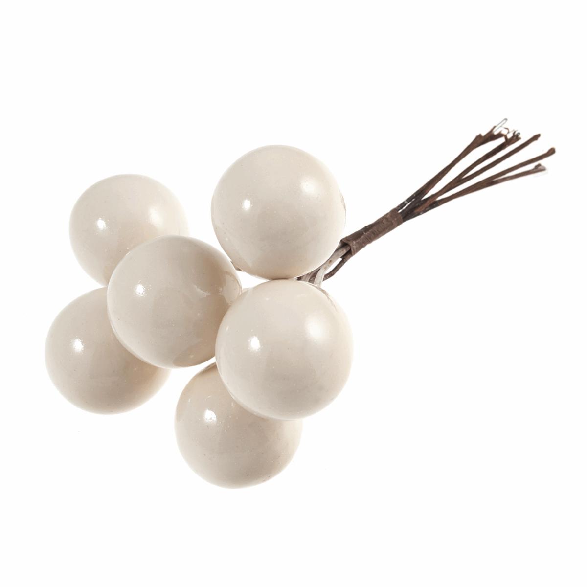 Large White Berries x 6