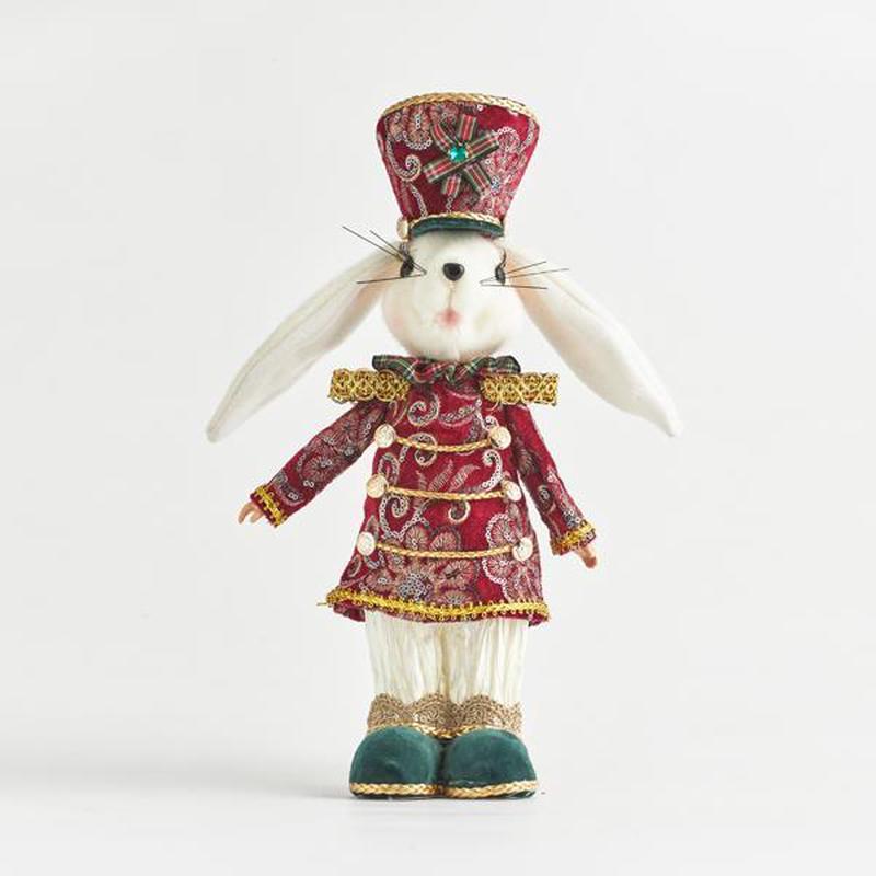 MR. RABBIT WITH BURGUNDY CLOTHES 25x12x32 - Default Title