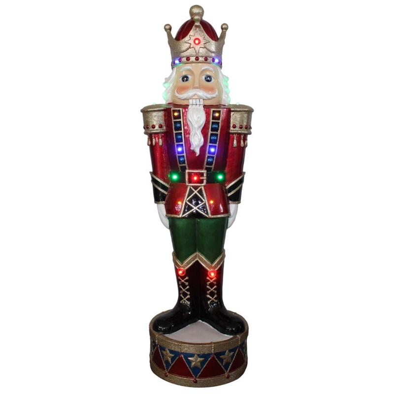Polyresin Nutcracker with LED 29x29x93 - Default Title