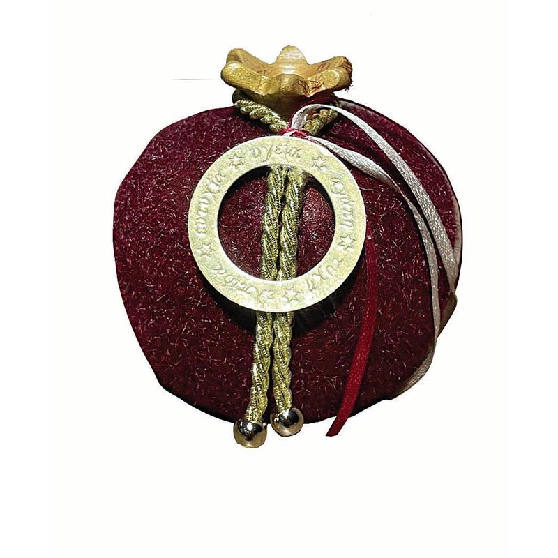 Pomegranate Flock Ceramic Bordeaux 9cm - Default Title