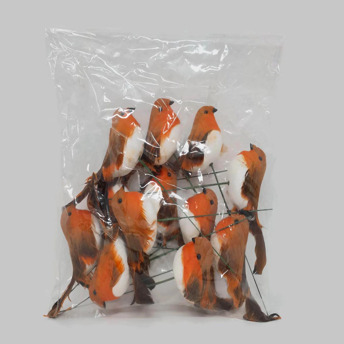 Real Feather Robin Picks x 12 458865