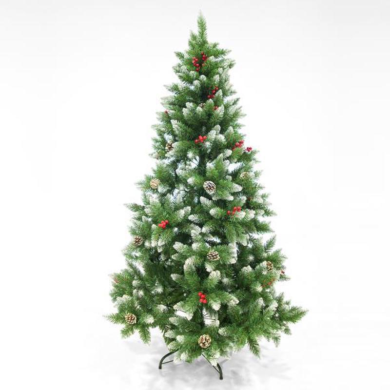 SNOW-COVERED FIR TREE WITH BERRY 122x122x210 - Default Title