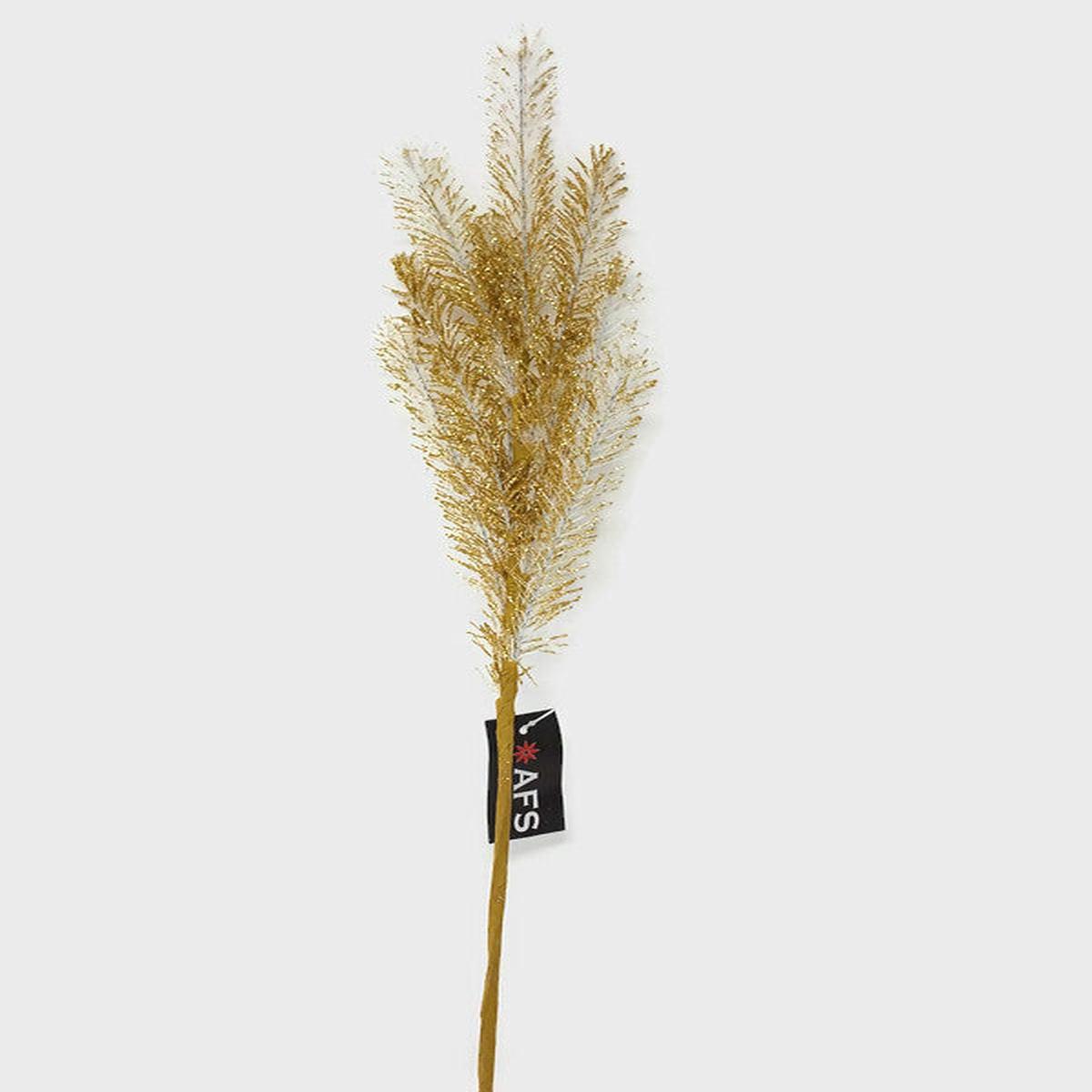 Sparkling Tinsel Pick x 55cm - Gold