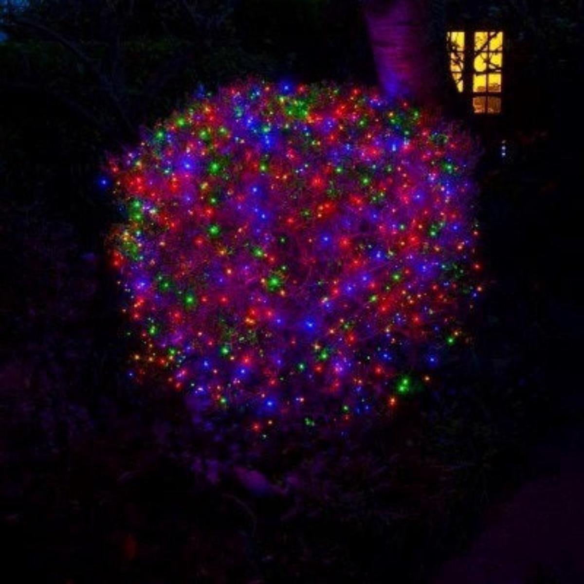 Noma 240 LED String Lights  Multi Colour - 8724GM