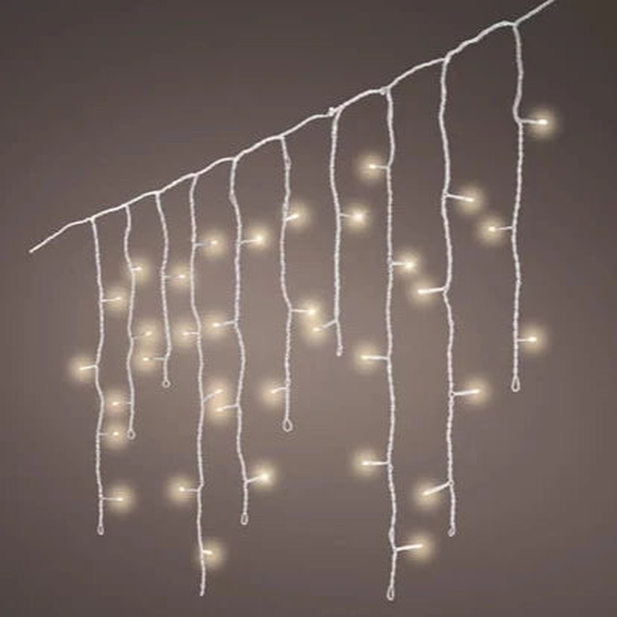 LED icicle lights 10 function  L1180cm Warm White