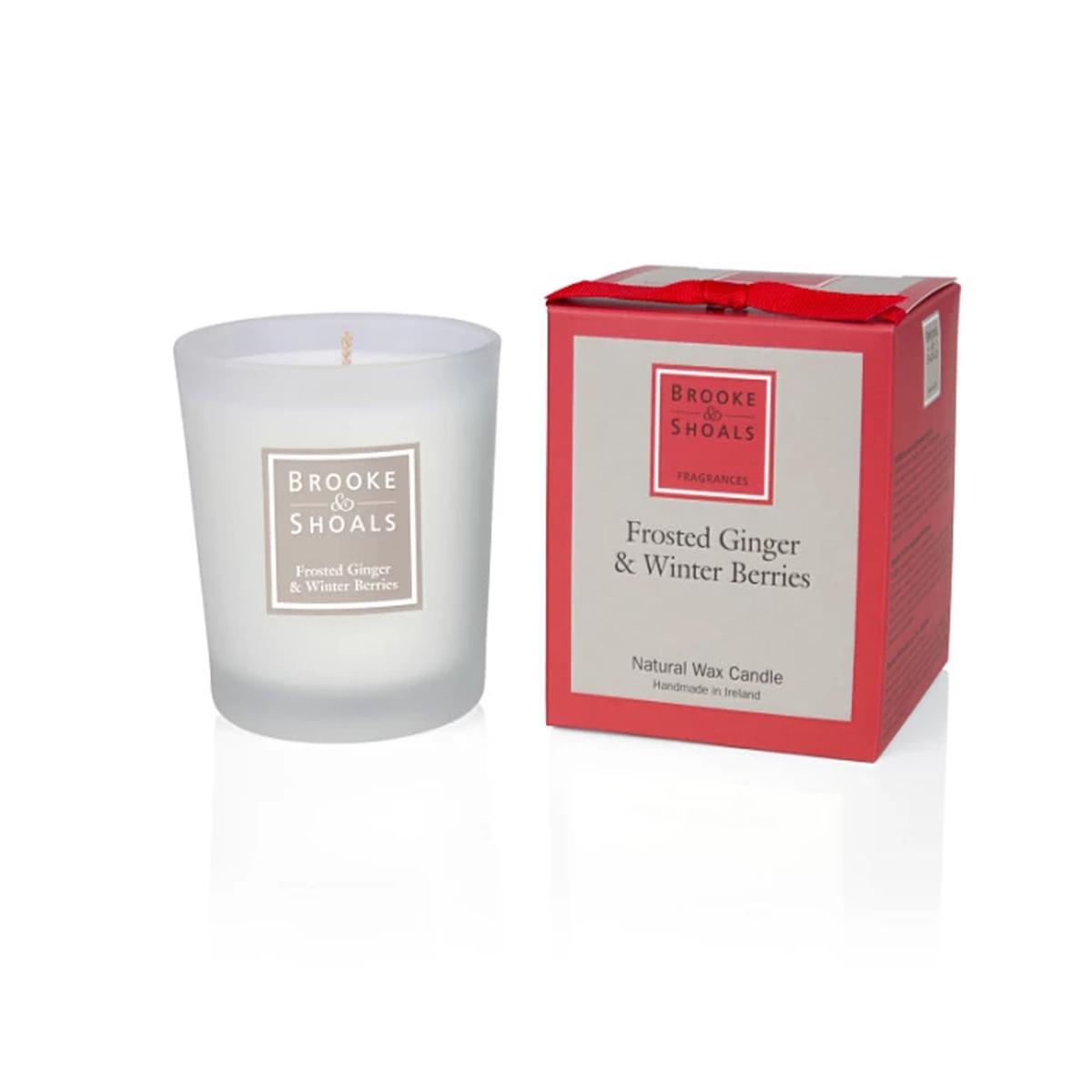 Travel size Candle - Frosted Ginger and Winter Berries