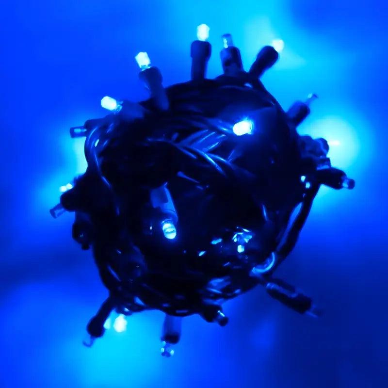 50 5mm Blue SuperSpark LED Strobe Lights, 6