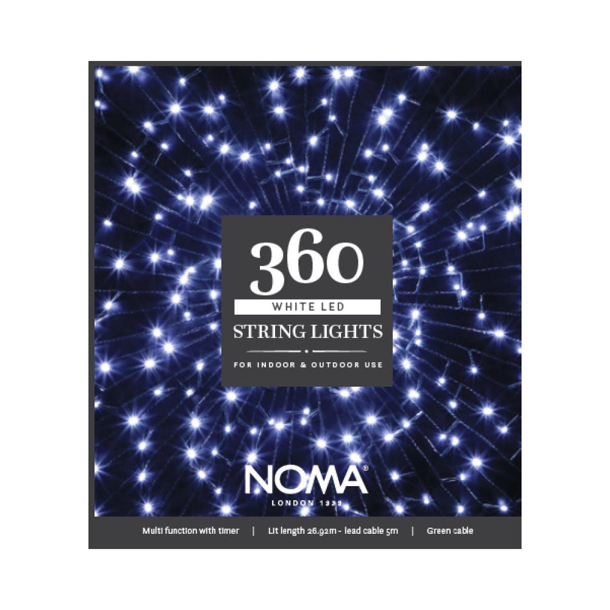 NOMA Multi Function Lights 360  White - 4921513