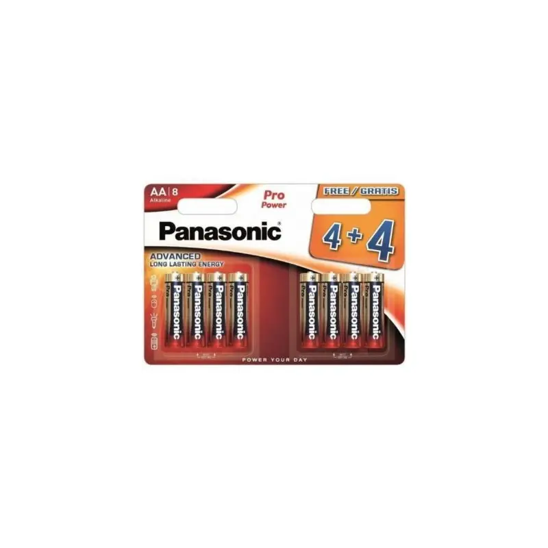 Panasonic Batteries AA 4+4Free