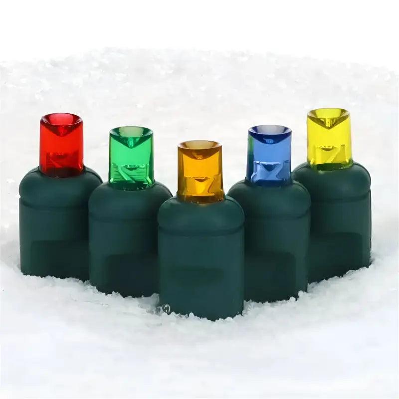 100 5mm Multicolor LED Christmas Lights, 4