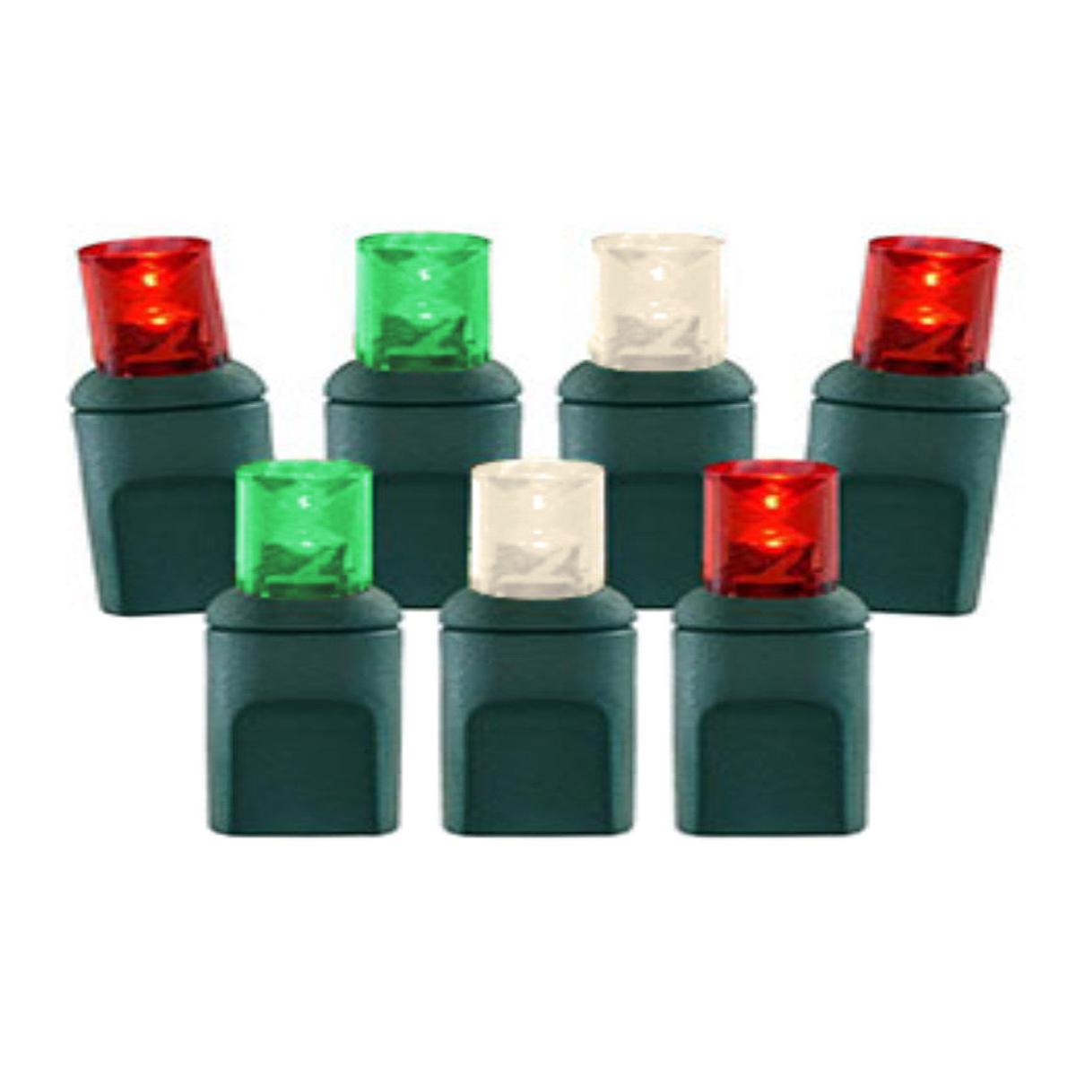 5mm Warm White / Red / Green LED Lights  70L 4