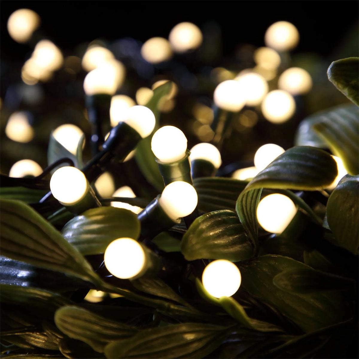 NOMA 100 LED Berry Lights Warm White Battery Operated - 6816019GWW