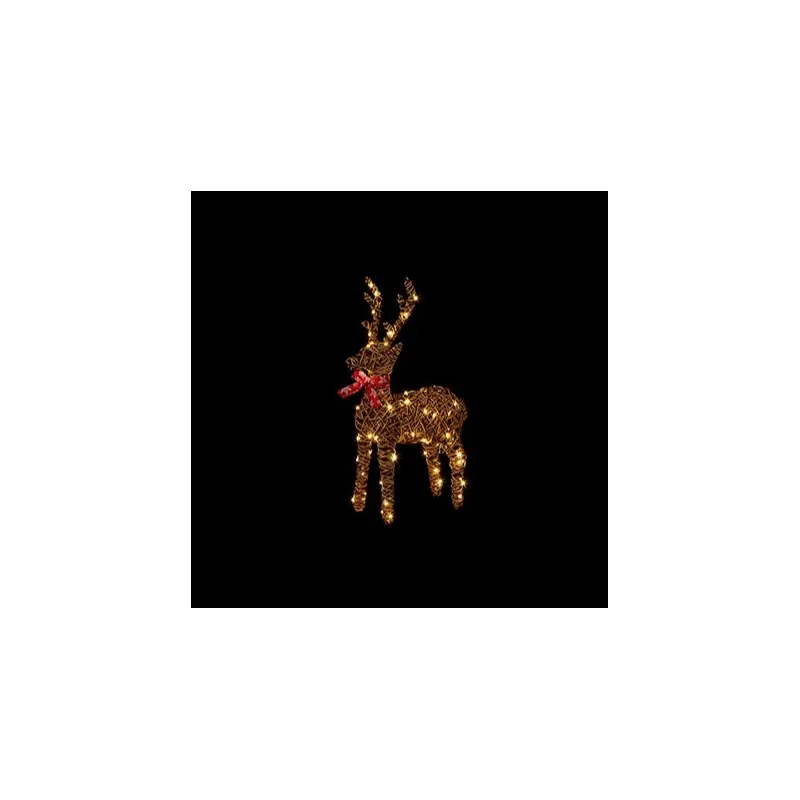 70cm M-A BO Outdoor Standing Reindeer w-80 Warm White LEDs