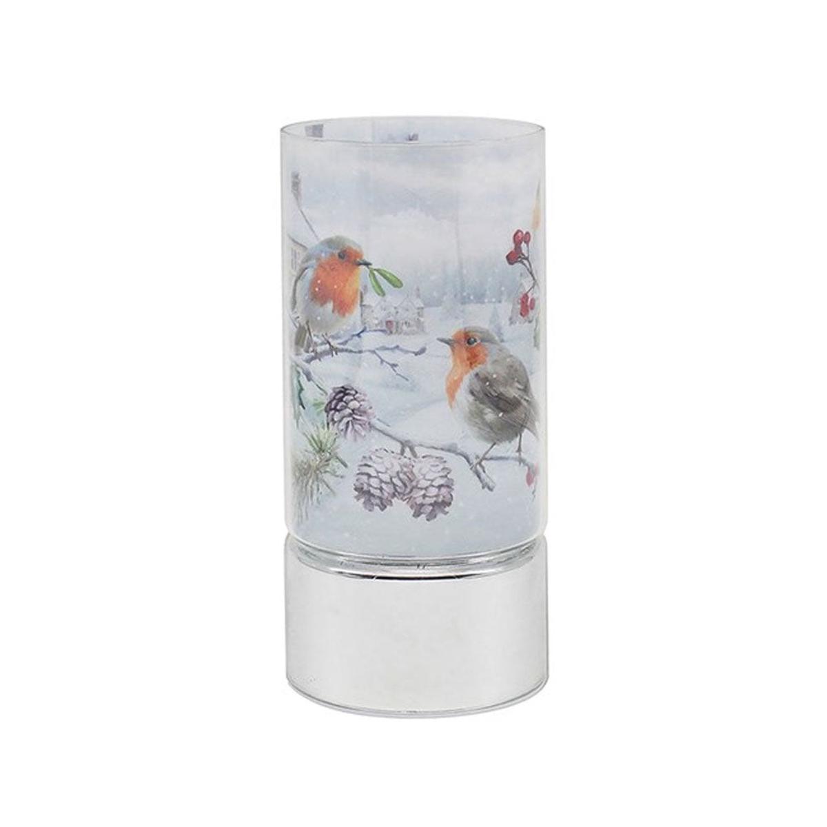Lesser & Pavey Xmas Christmas Robins LED Tube Light - LP54276
