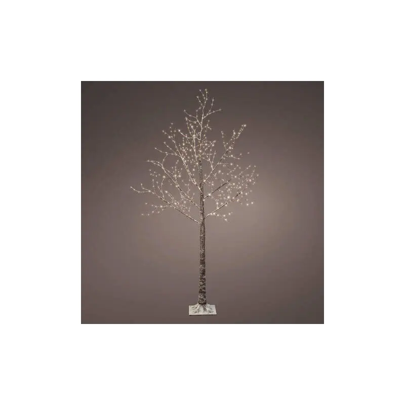 Micro LED tree gb pvc branch steady outdoor brown/warm white dia100cm x H.180cm