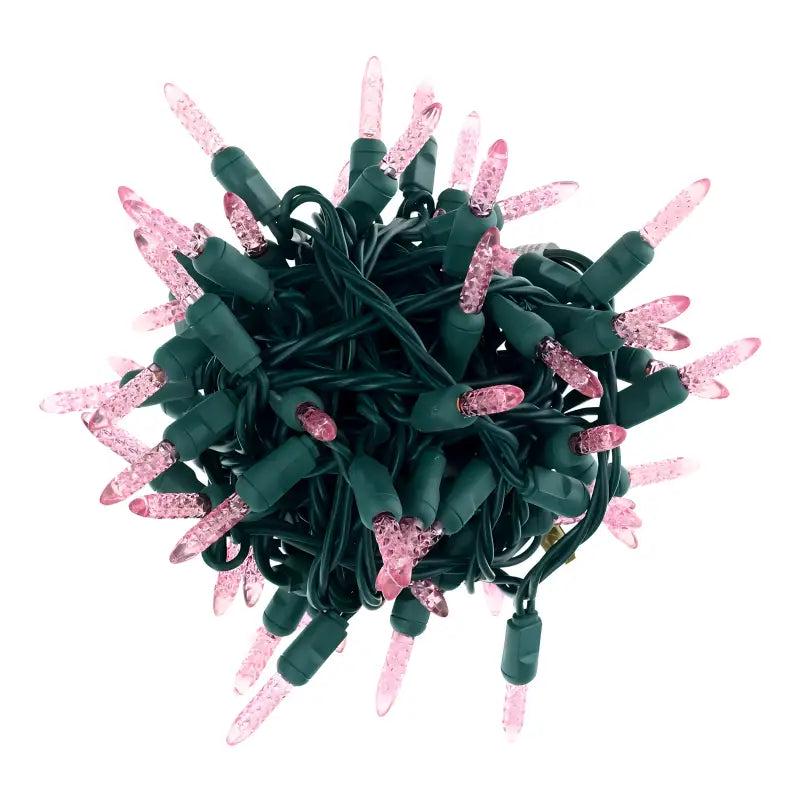100 M5 Pink LED Christmas Lights, 4