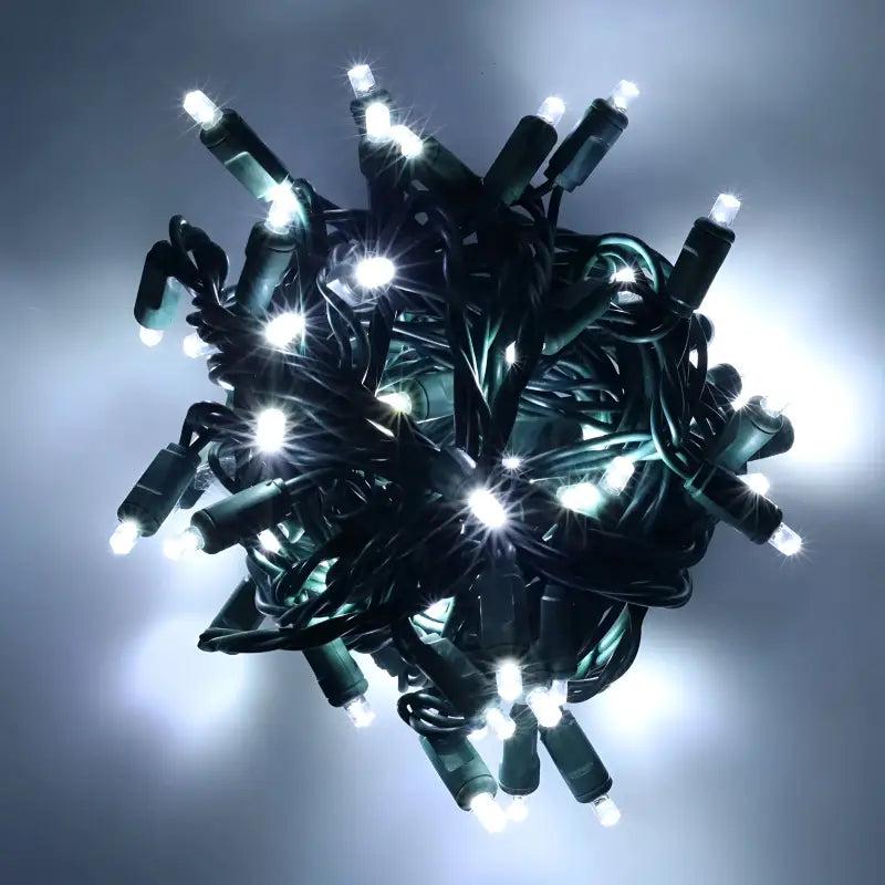 25 5mm Cool White SuperSpark LED Strobe Lights, 15