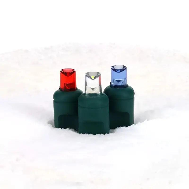 70 5mm Red, White, Blue LED Christmas Lights, 4