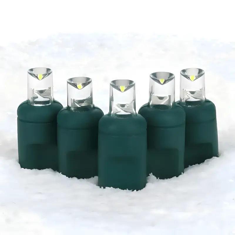 100 5mm Cool White LED Christmas Lights, 4
