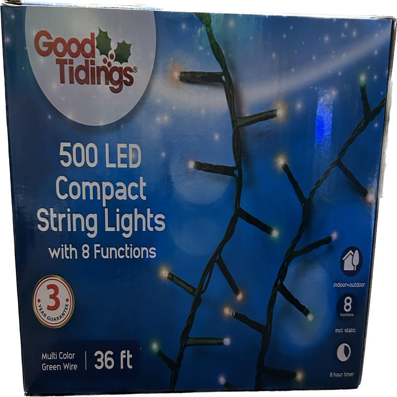 500 Led Compact String Lights