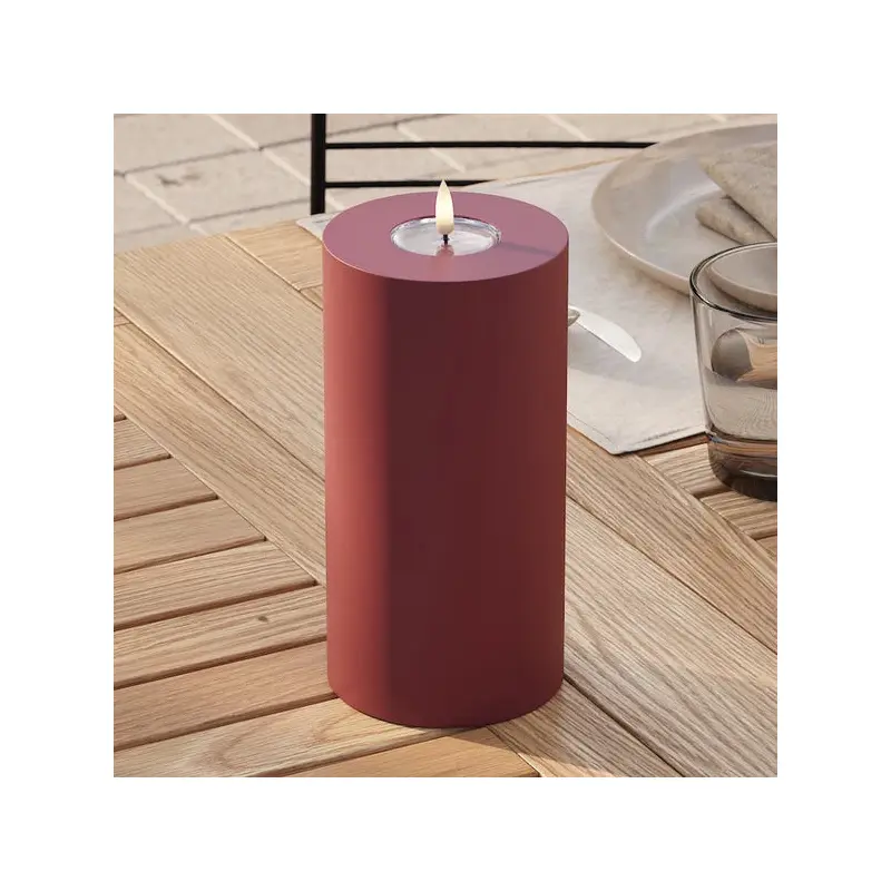 Bordeaux LED Candle 10 x 20 cm (PR)