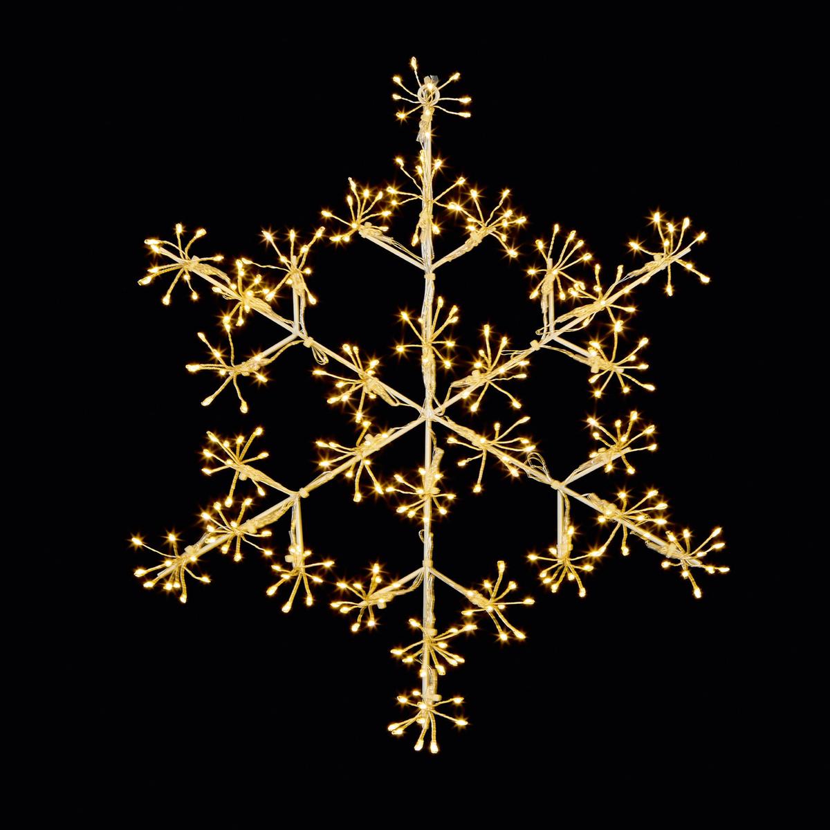 Premier LV213043WW Microbrights Snowflake 300 LEDs 40cm - Warm White
