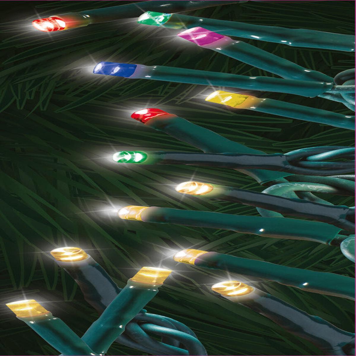 3mm Color Changing 200 LED Micro Light Set  Multi-Color Festive Decorative String Lights