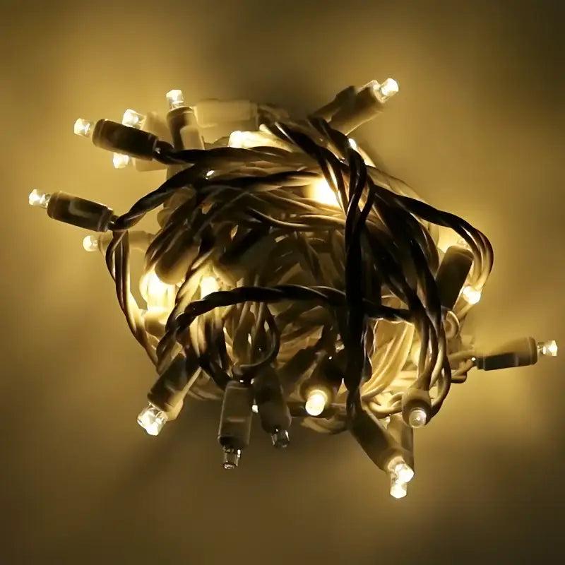 50 5mm Warm White QuadSpark Strobing/Static LED Strobe Lights, 6
