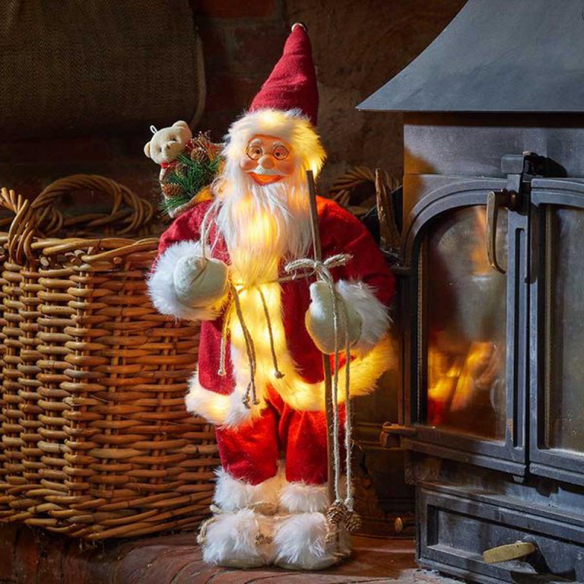 InLit Father Christmas - Large Red