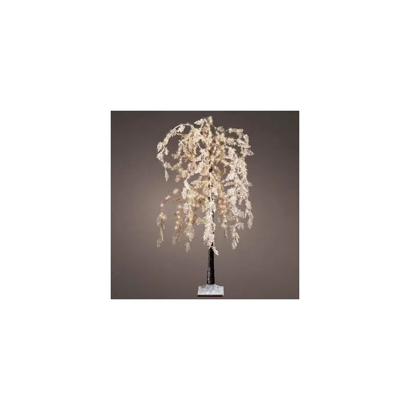 Micro LED willow gb pvc white flower steady outdoor white/warm white dia70cm x H.180cm