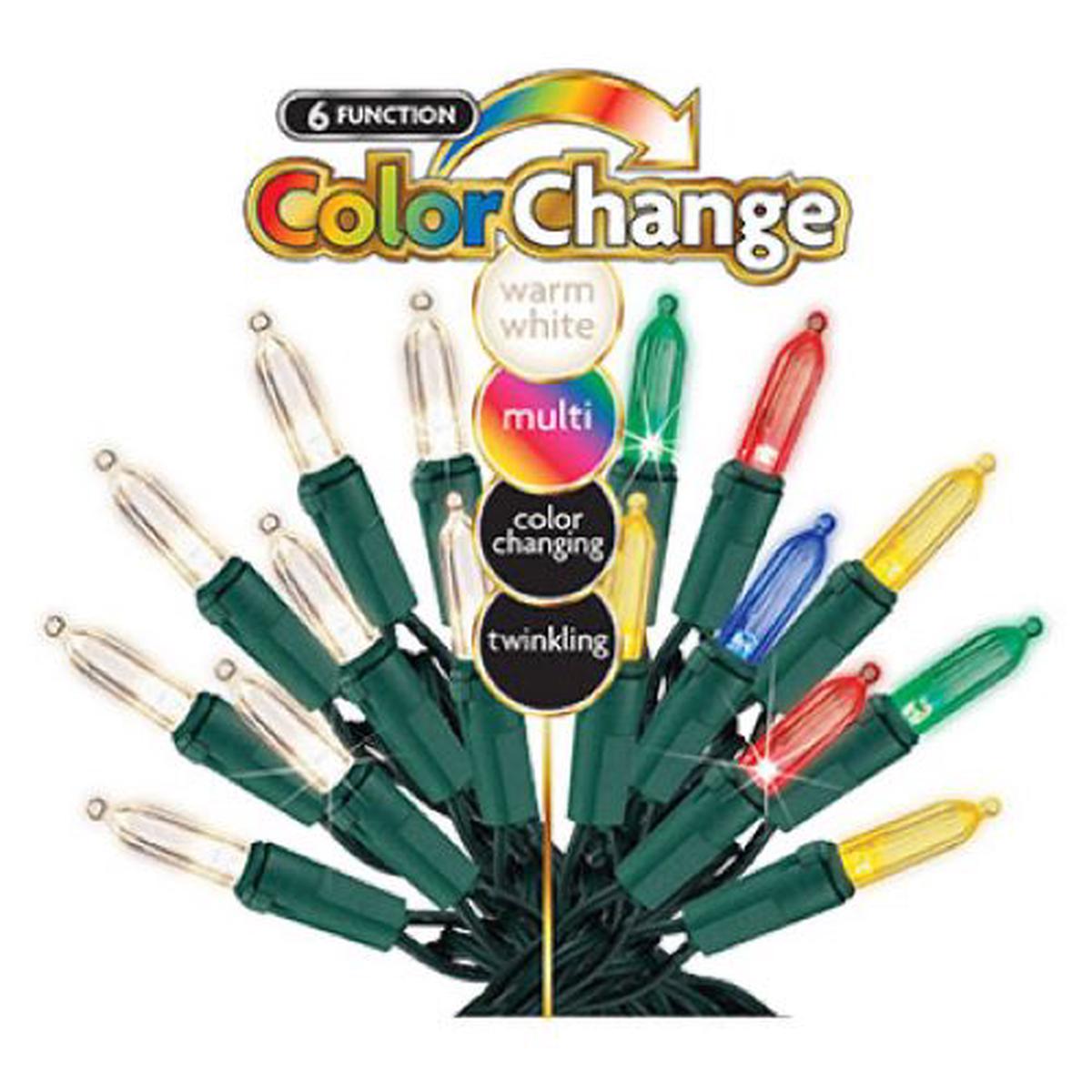 Sylvania V44900-88 Staylit Color Changing LED Light Set - Quantity of 6