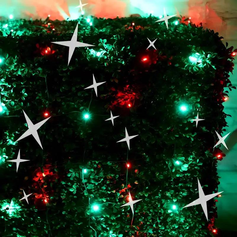 5mm 4' x 6' Red, Green DreamSpark Smooth Fade LED Net Lights