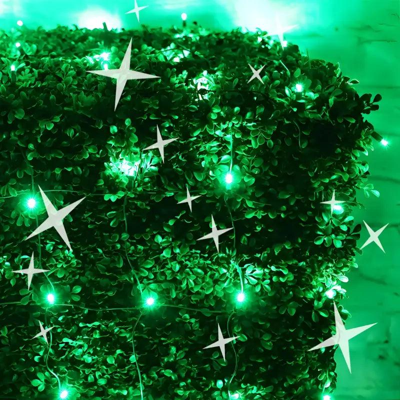 5mm 4' x 6' Green DreamSpark Smooth Fade LED Net Lights