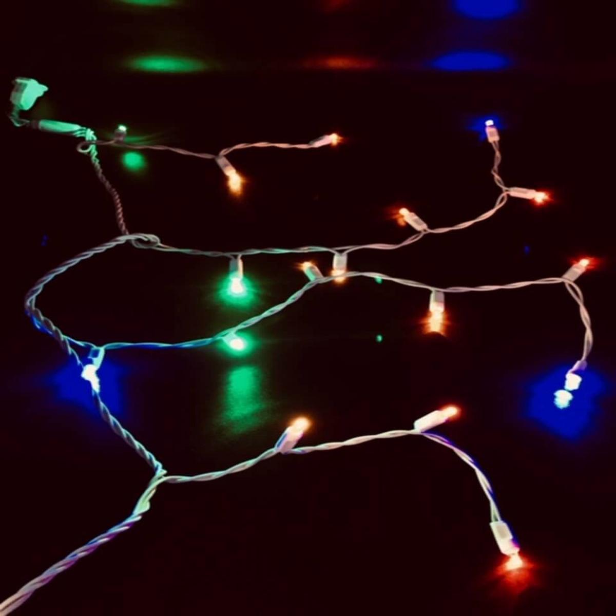 5MM Icicle Lights  Multi Color LED Holiday String Lights