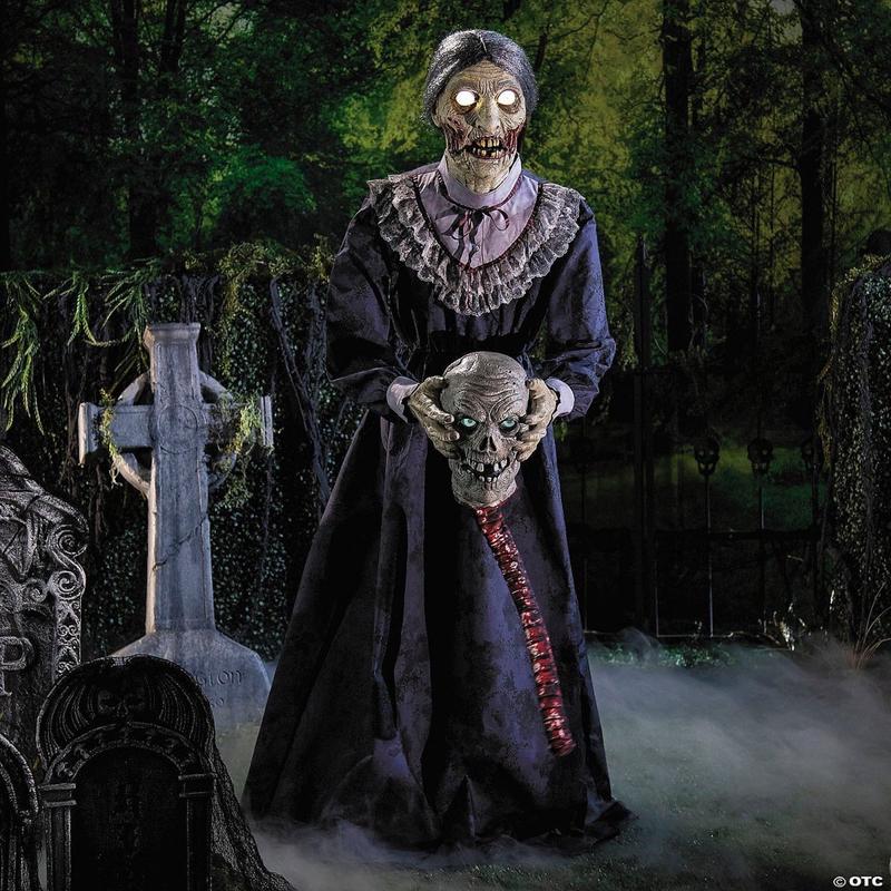 Animated Skeleton Zombie Couple Animatronic, 60 Inches, 1 Count