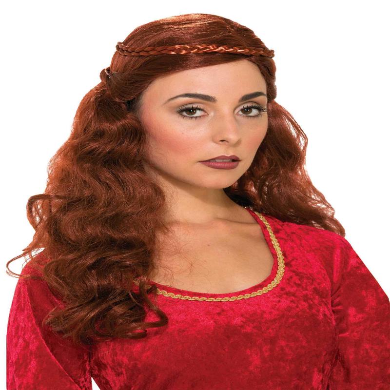 Braided Headband Red