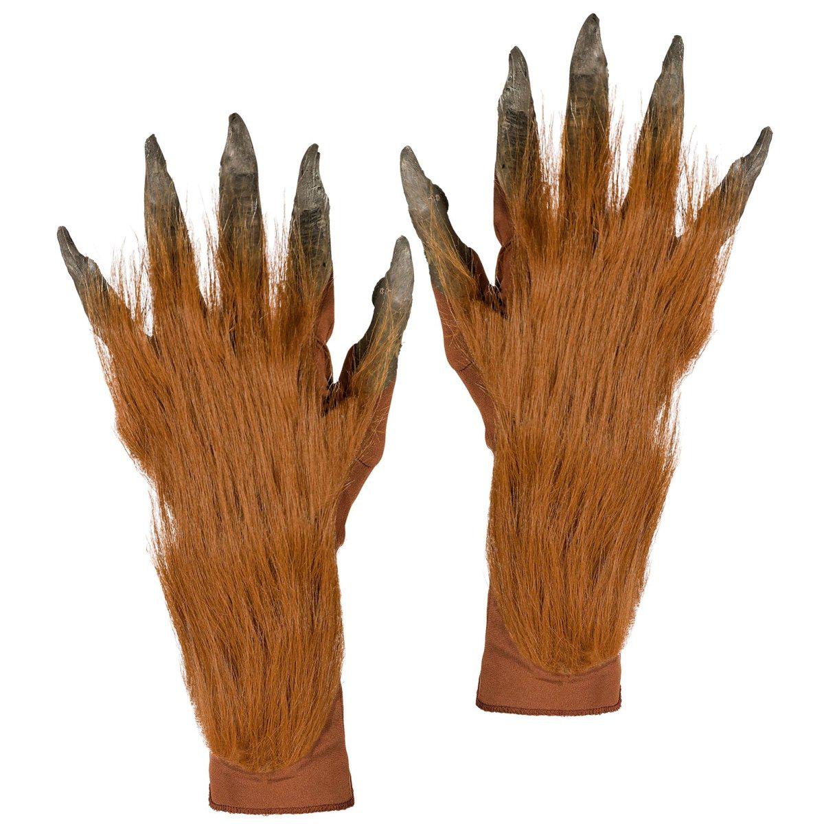 Ulvehandsker brun