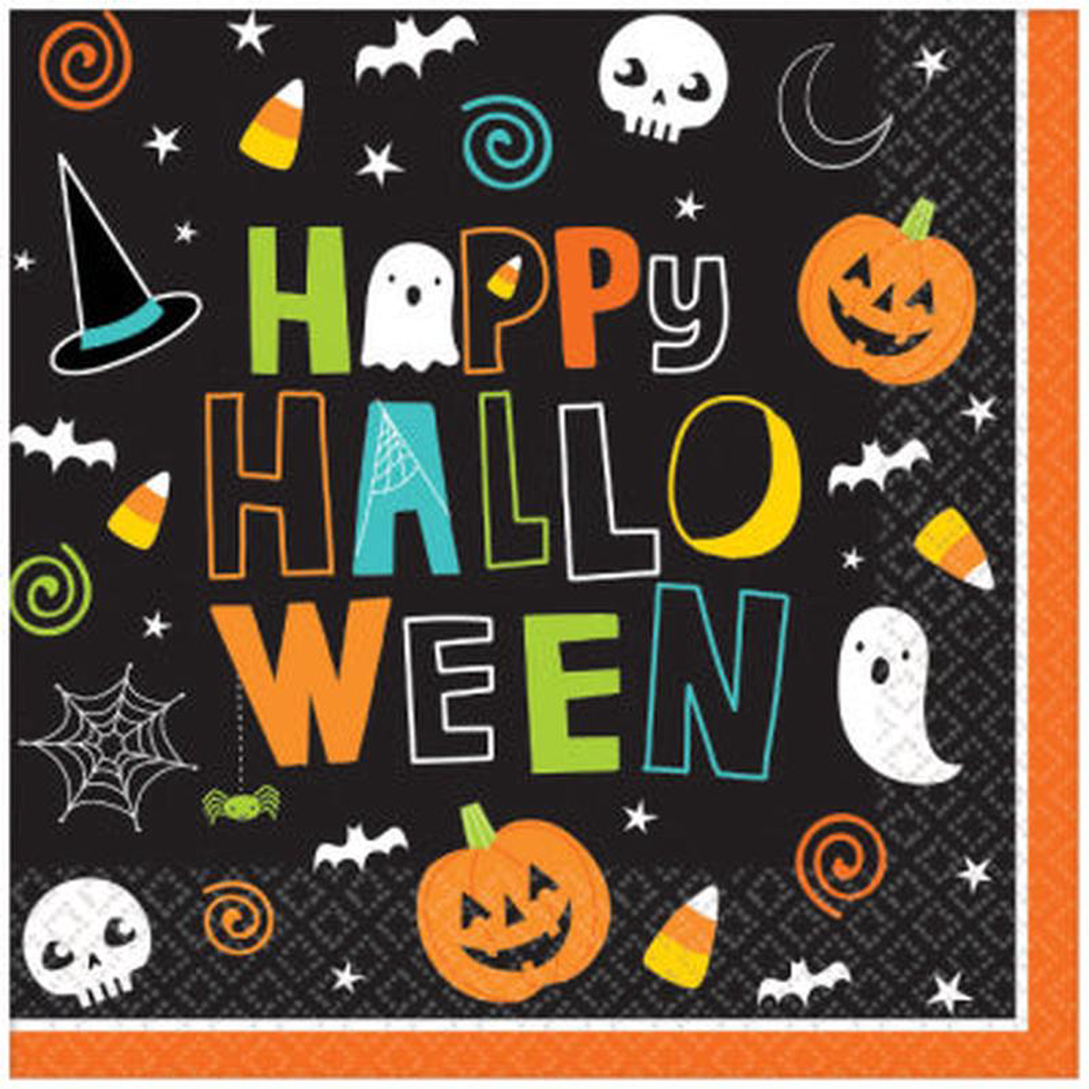 Beverage Napkins 8211 Hallo-ween Friends 125ct