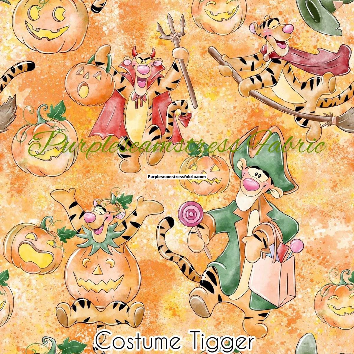 Costume Tigger  Fabric