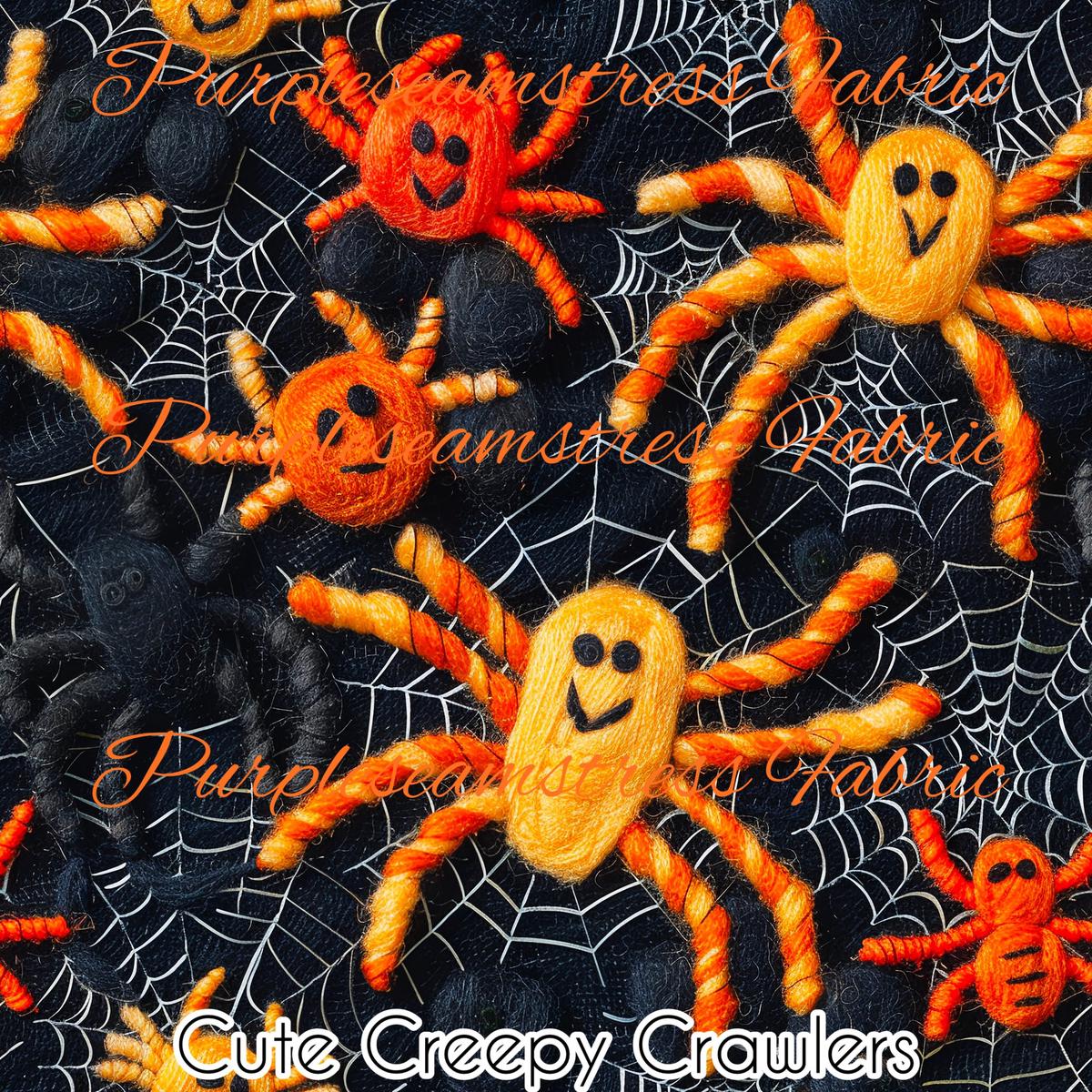 Cute Creepy Crawlers  Fabric